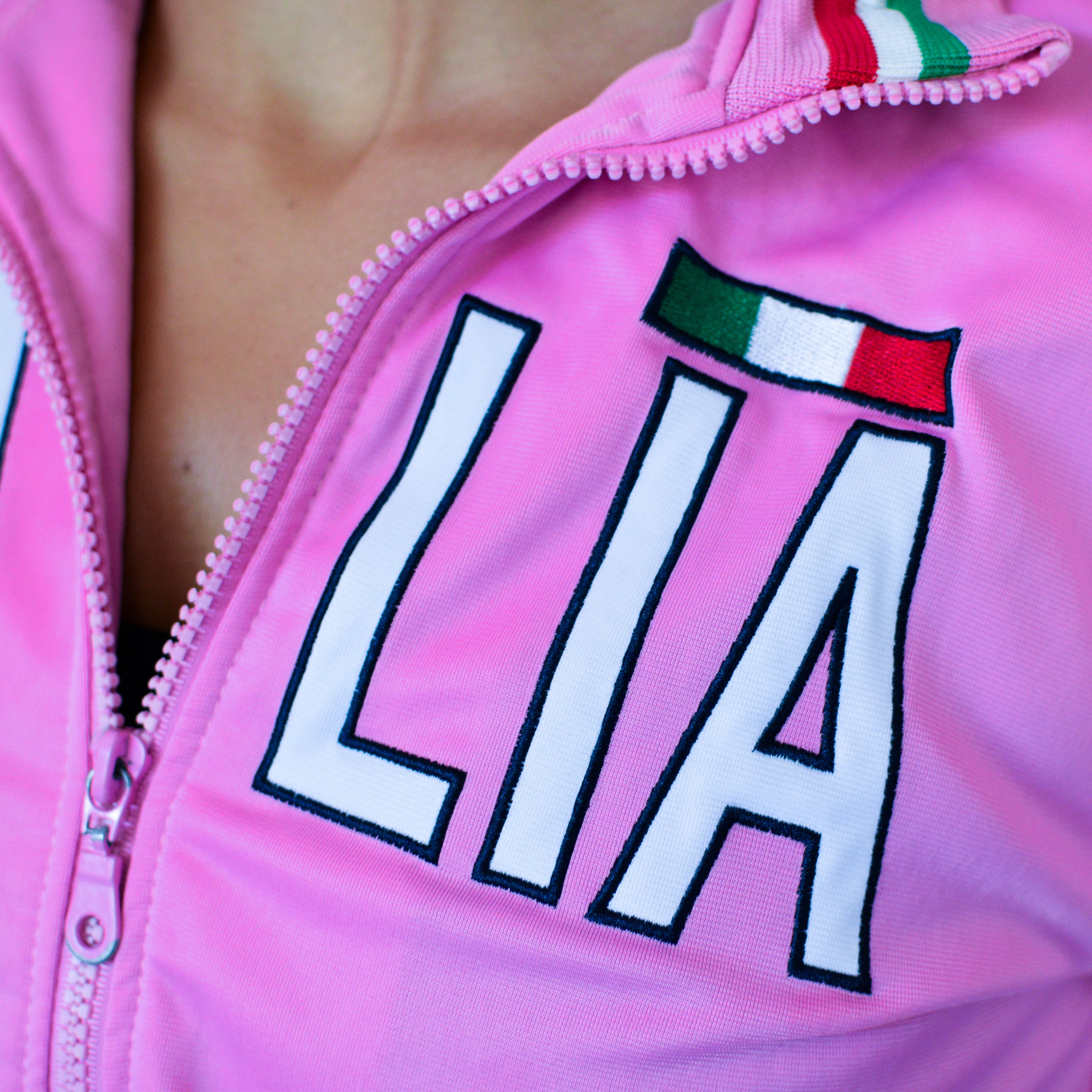 Vintage Y2K Italia Lightweight Zip-Up Jacket