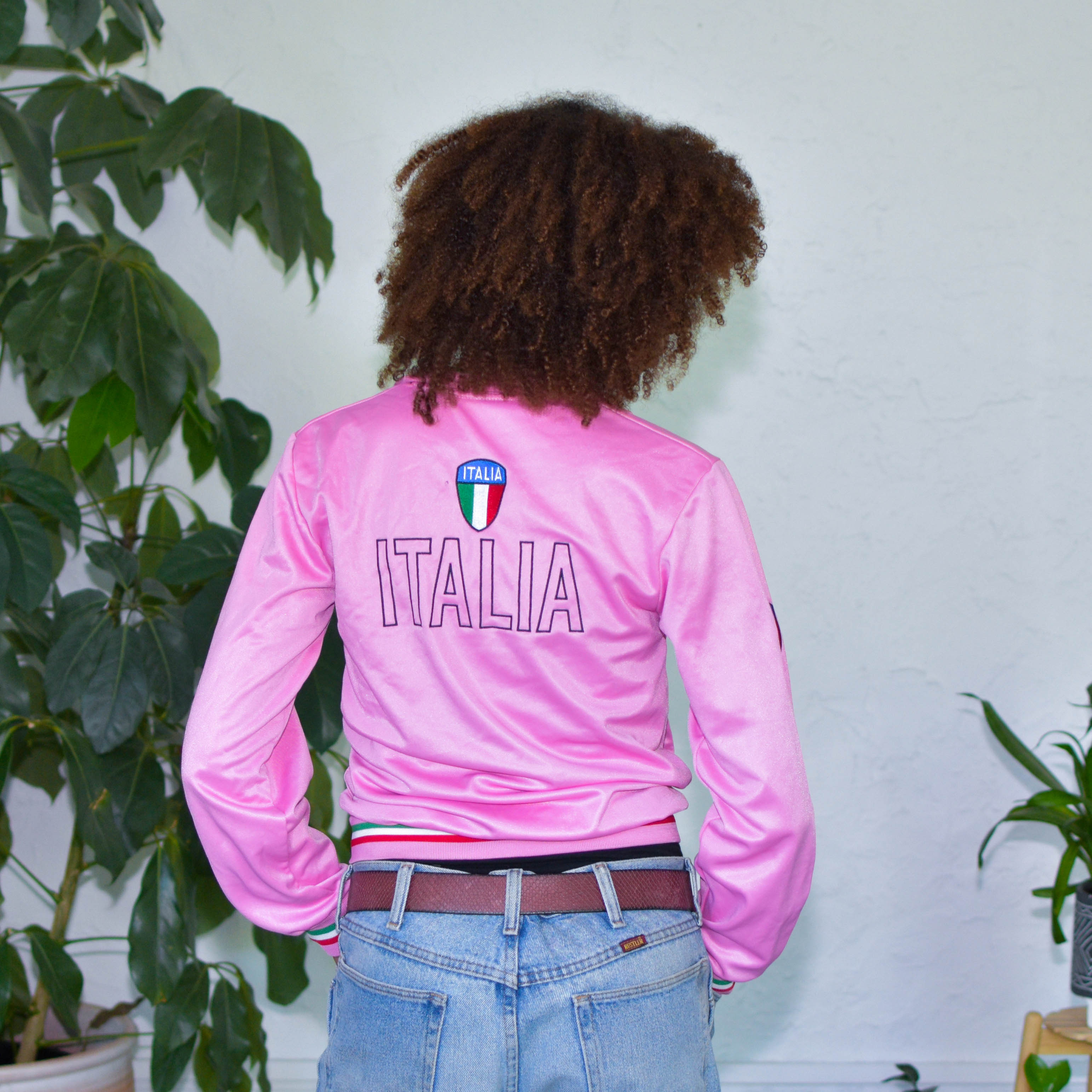 Vintage Y2K Italia Lightweight Zip-Up Jacket