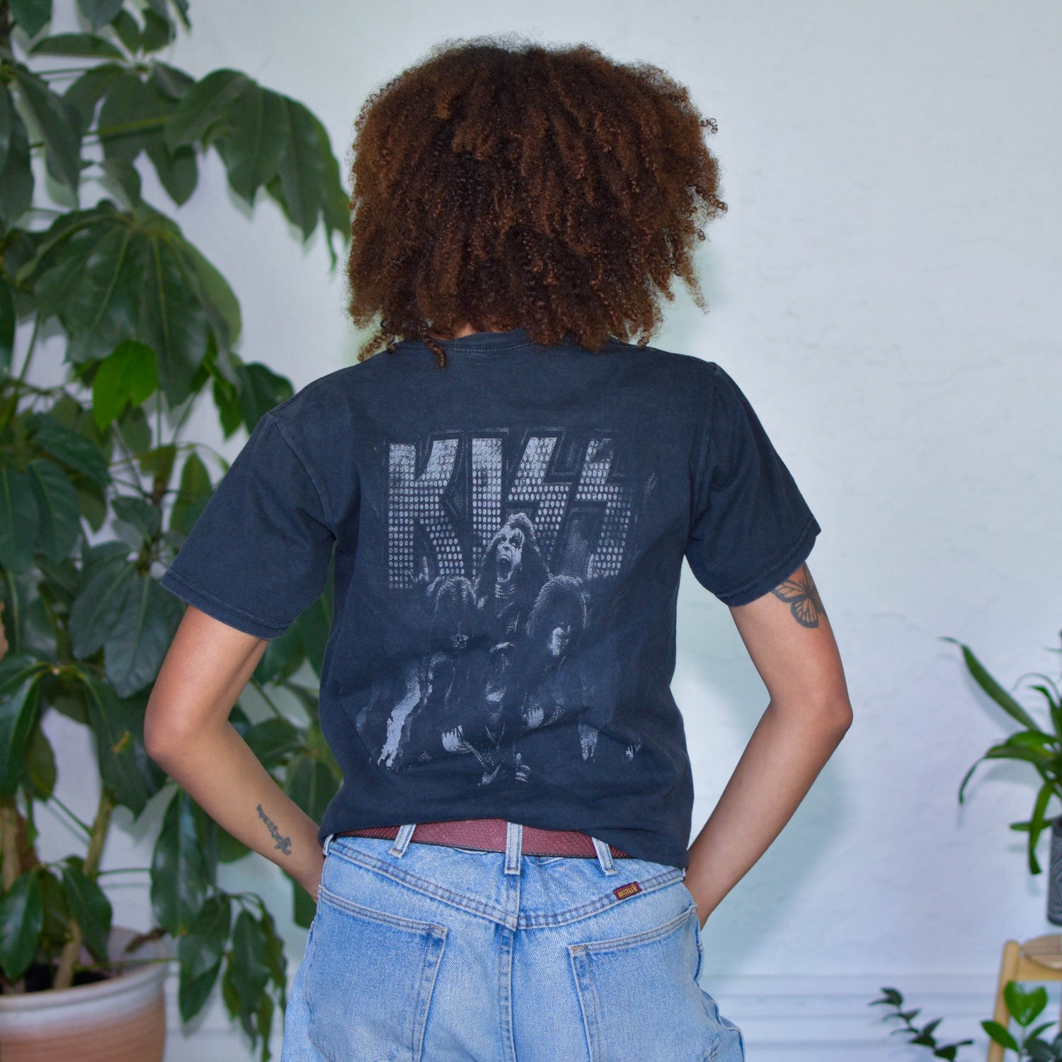 Vintage 90s KISS Band Member Graphic T-Shirt