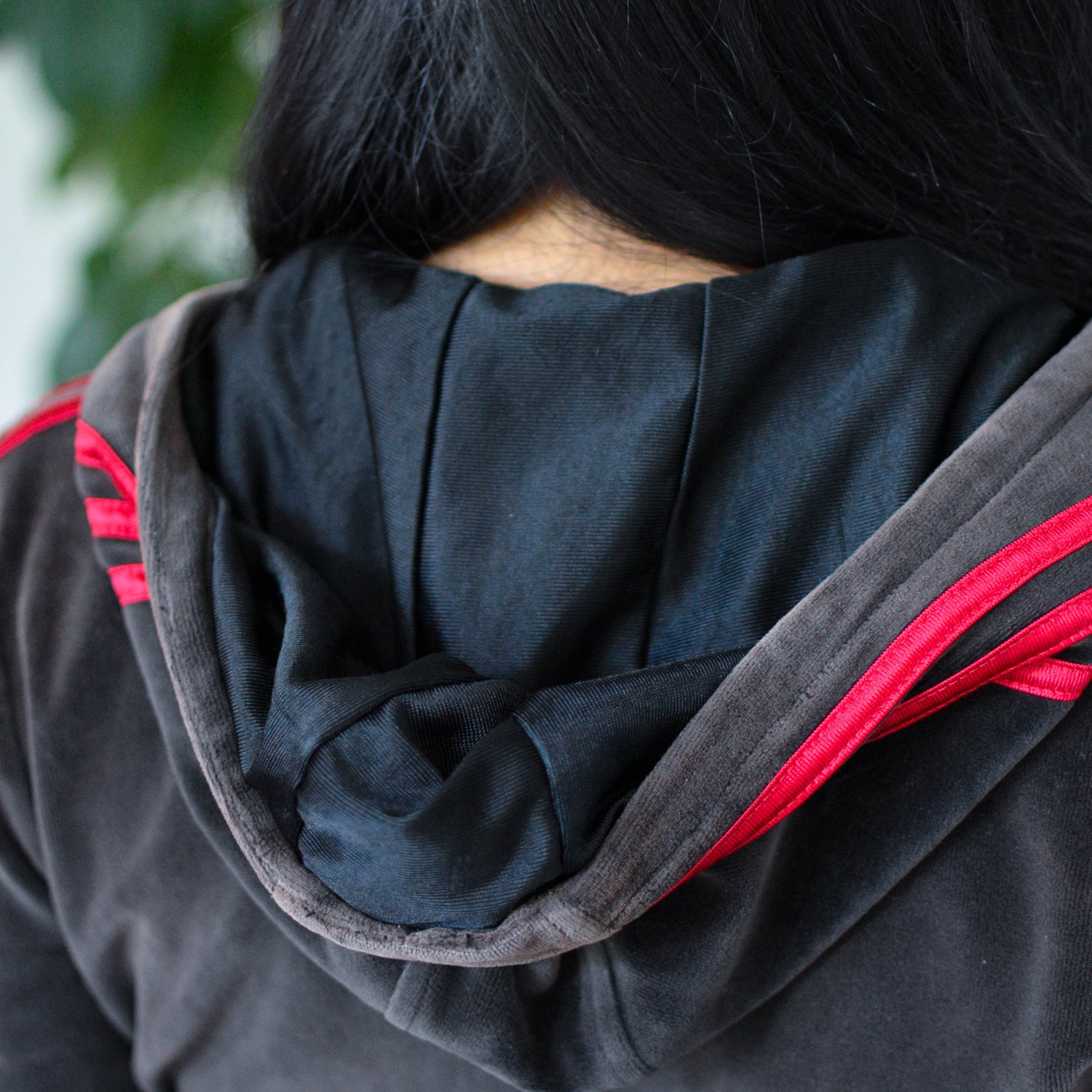 Vintage Y2K Adidas Velour Zip-Up Hoodie