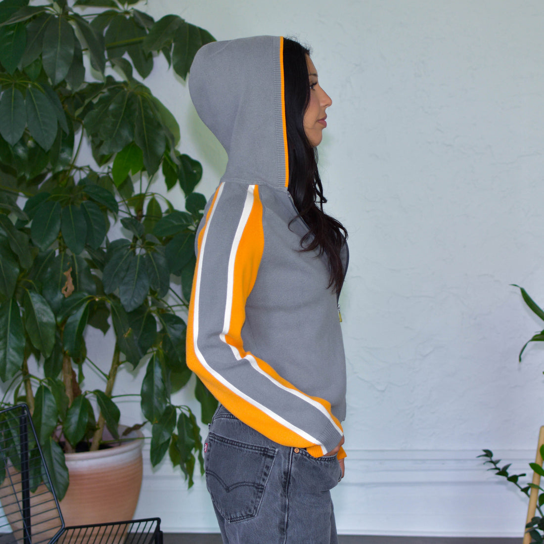 Vintage Y2K Pumas Zip-Up Hoodie