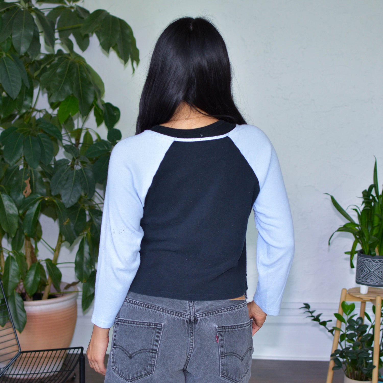 Vintage Y2K No Boundaries Varsity Long Sleeve Shirt
