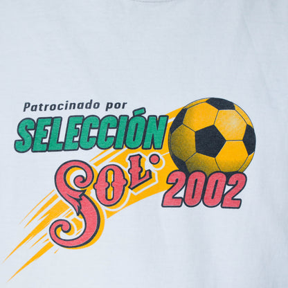 Vintage 2002 Mexico National Team Cerveza Sol Promo T-Shirt