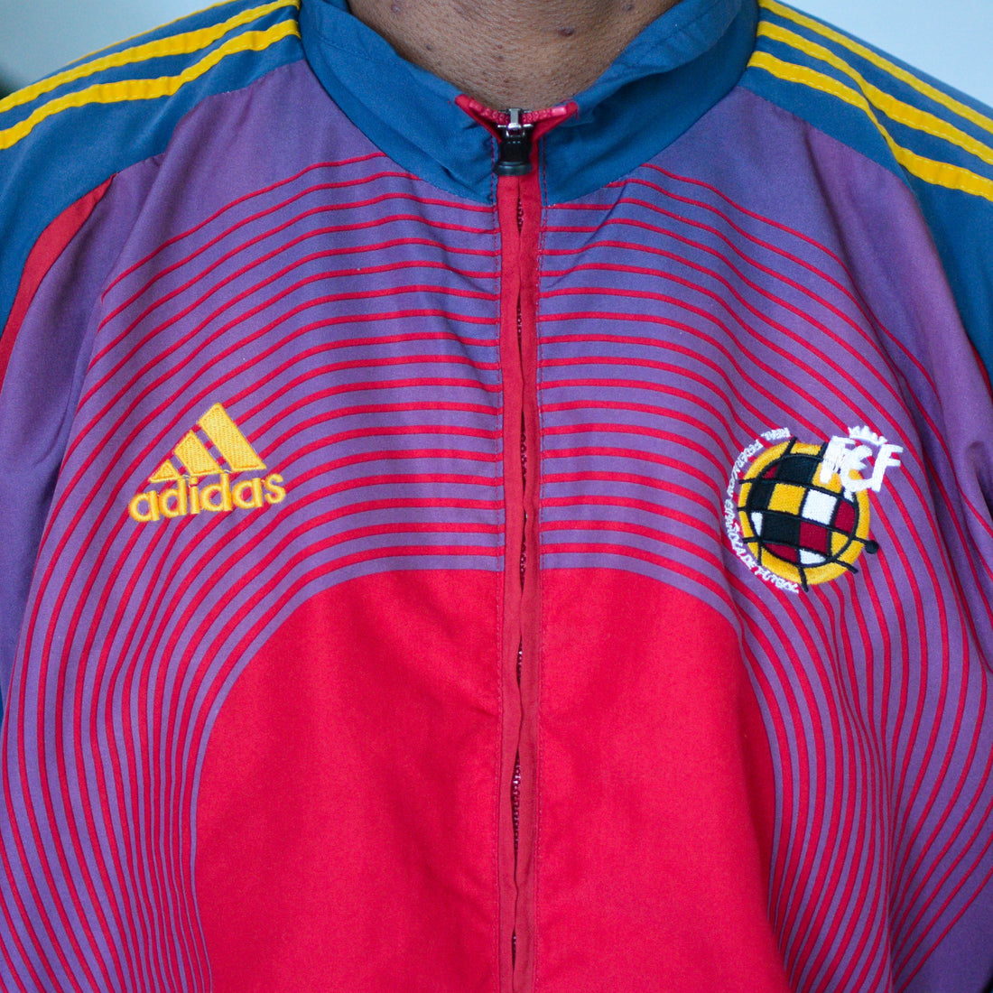 Vintage 2006 Adidas Spain National Team Windbreaker