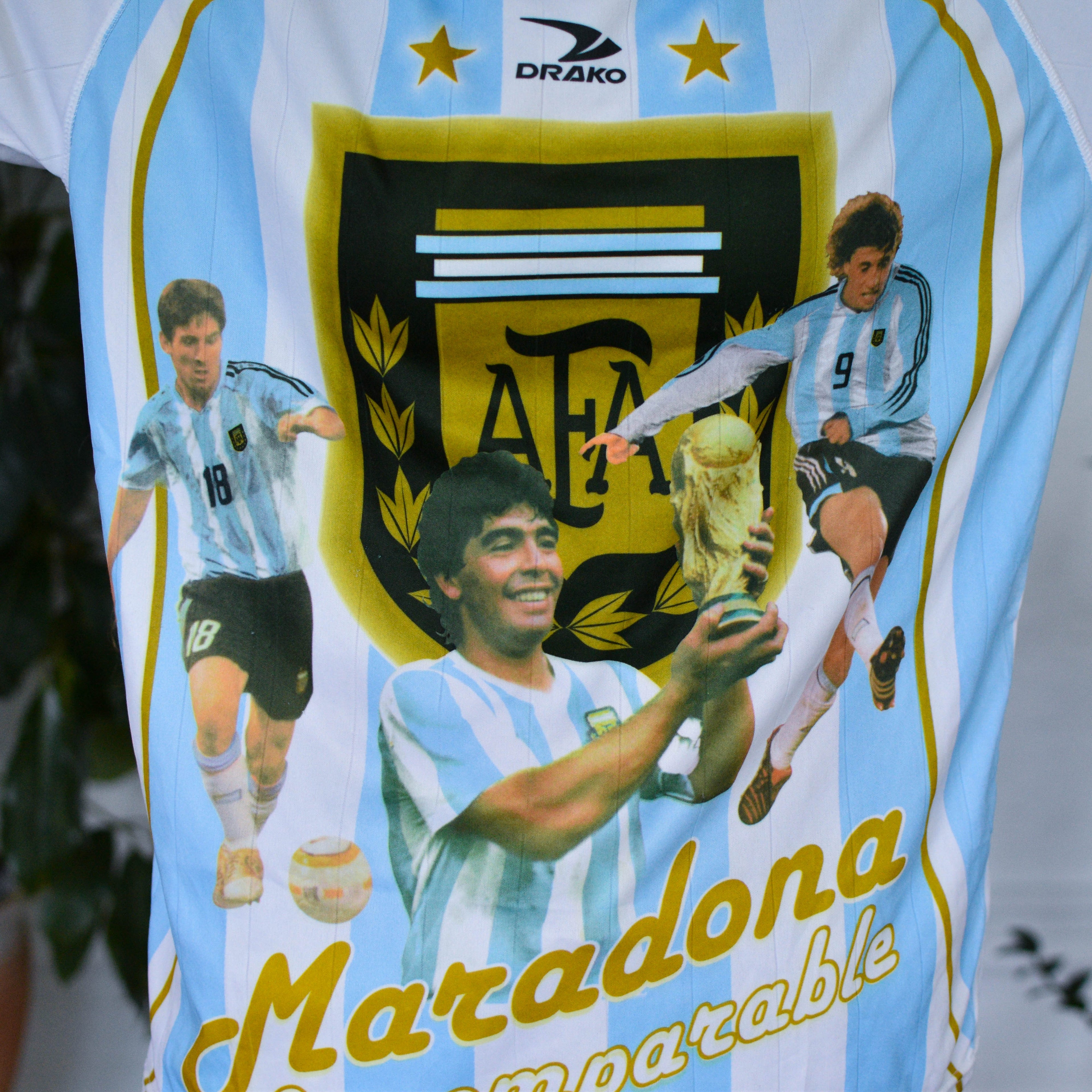 Vintage Diego Maradona Argentina Replica Jersey