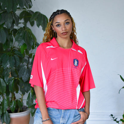 Vintage 2002 Nike South Korea World Cup Jersey