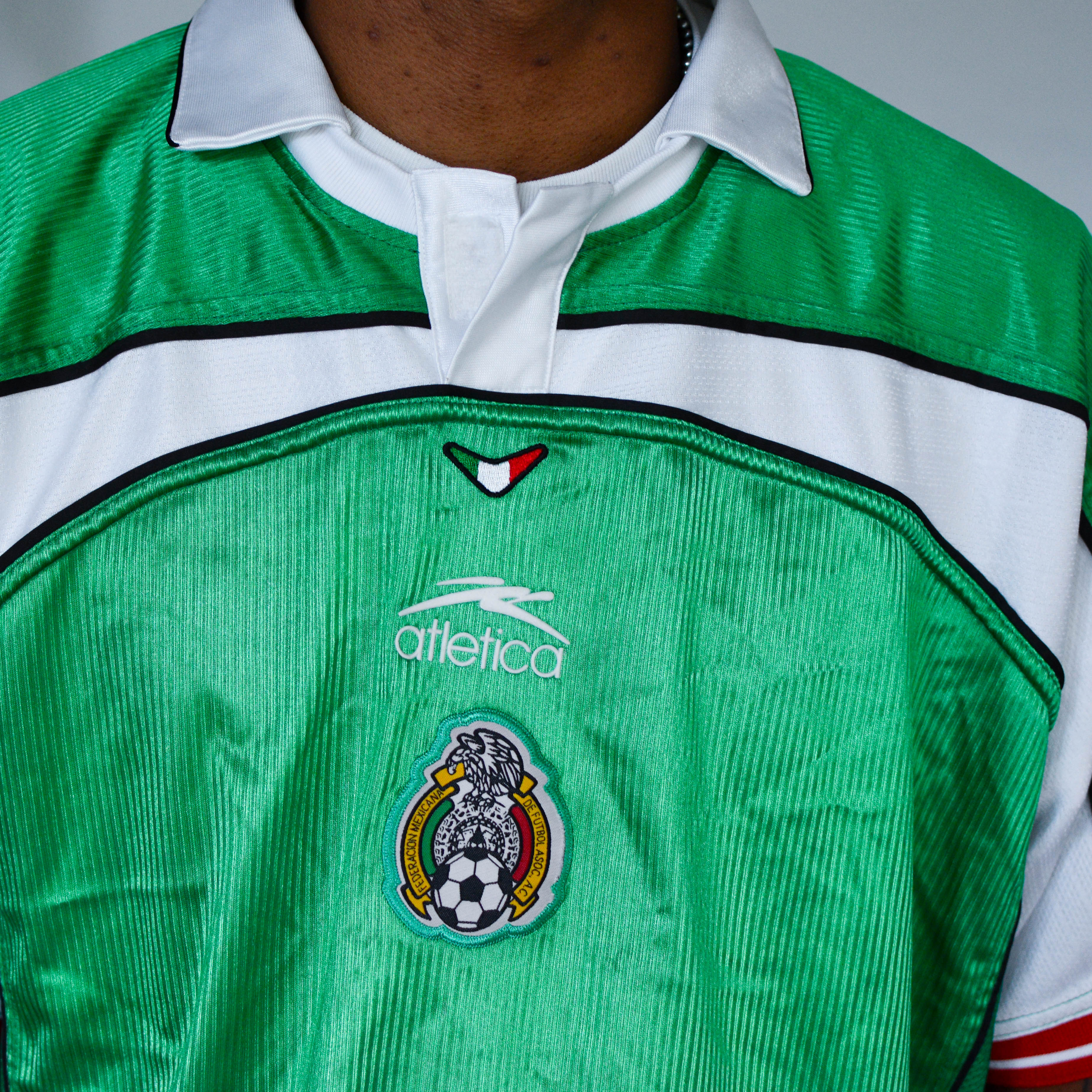 Vintage 2000-01 Atletica Mexico National Team Jersey