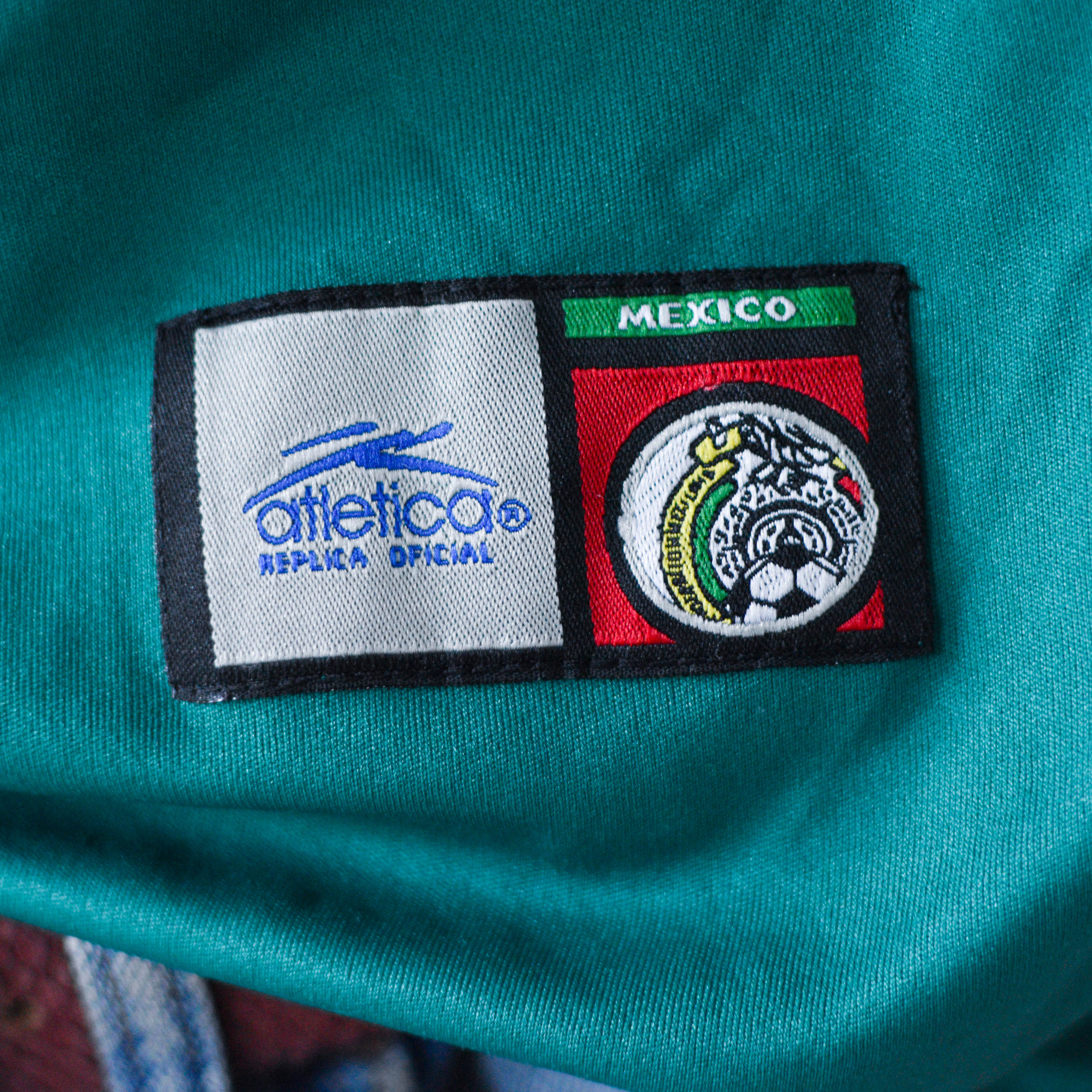 Vintage 2002 Mexico World Cup Atletica Jersey