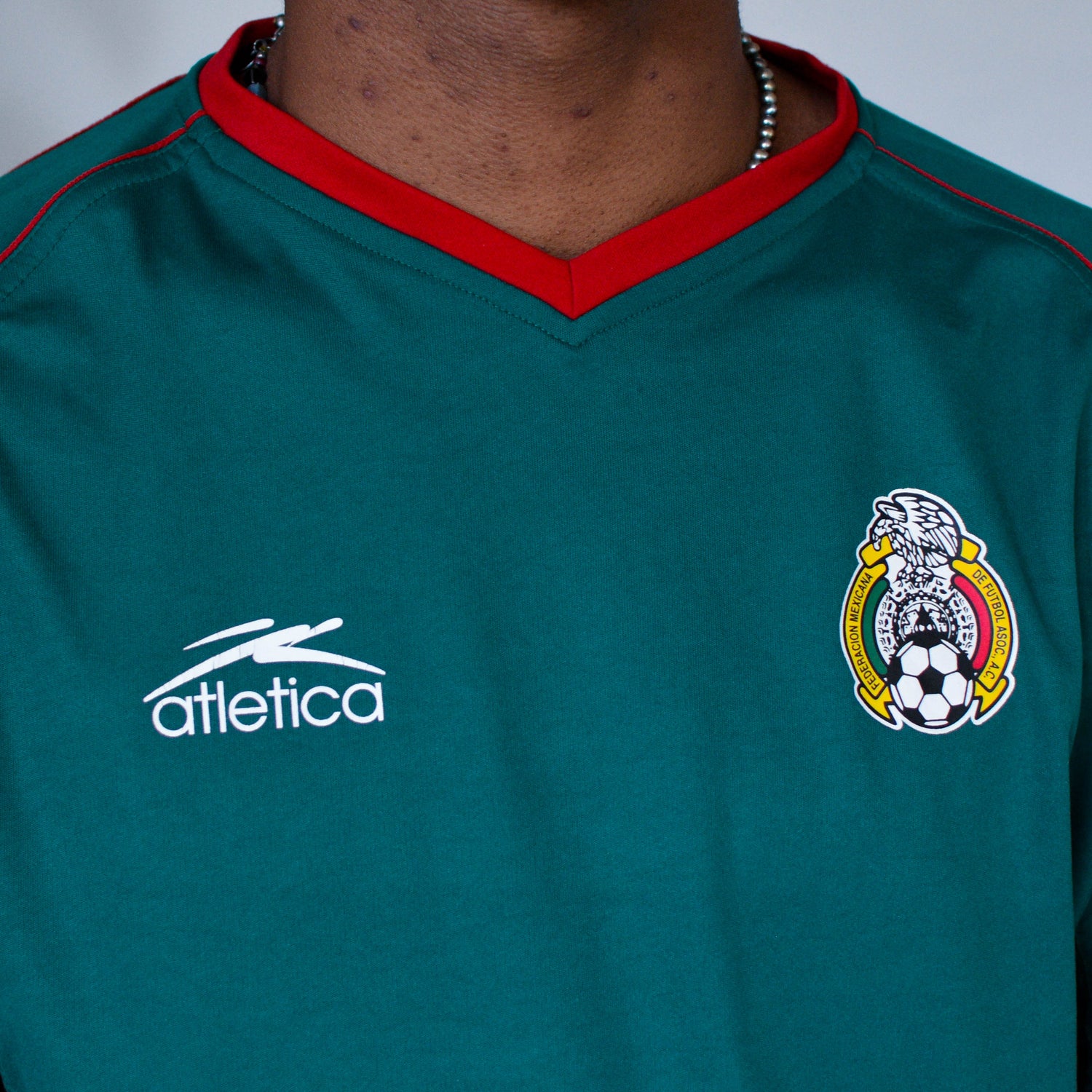 Vintage 2002 Mexico World Cup Atletica Jersey