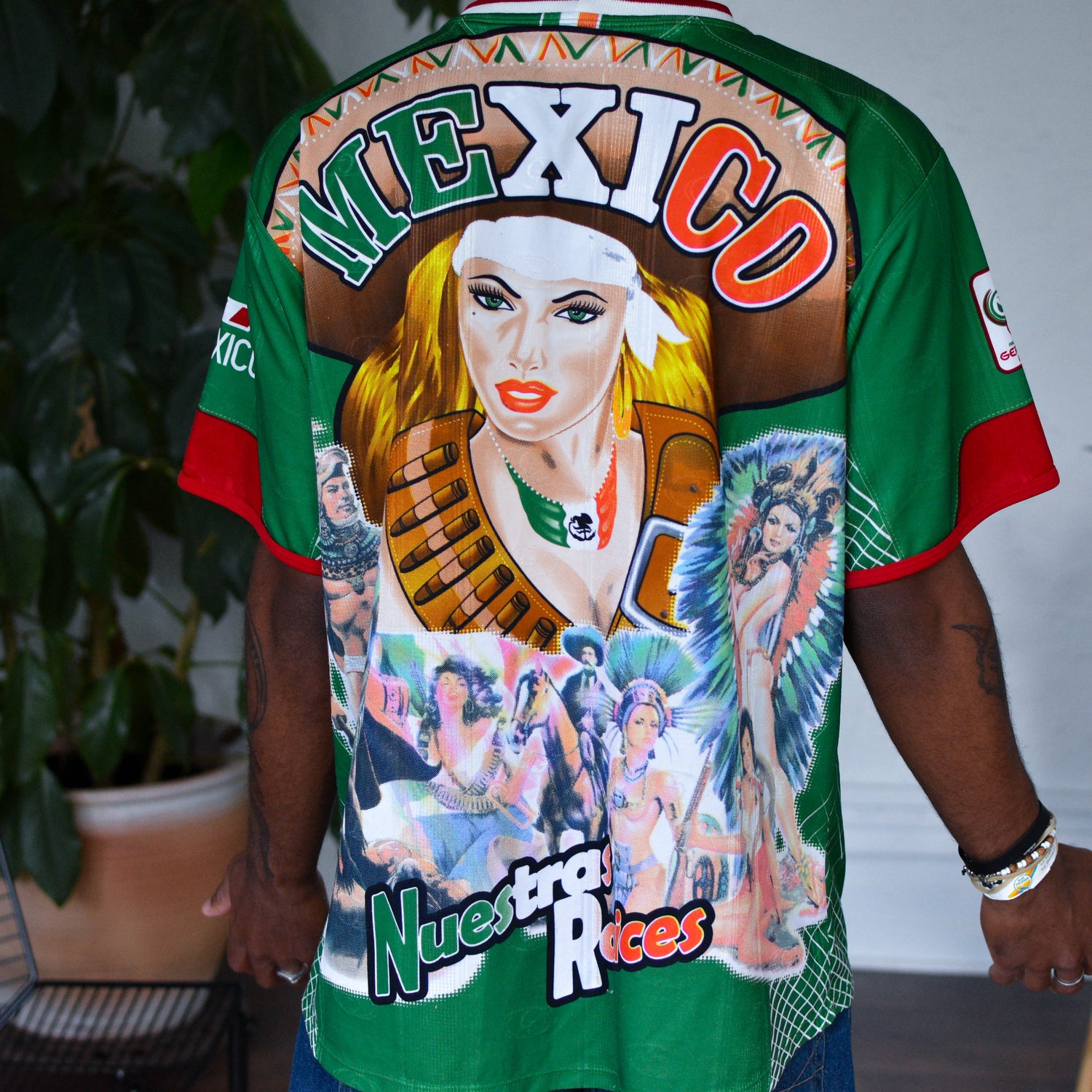 Vintage 2006 Mexico World Cup AOP Jersey
