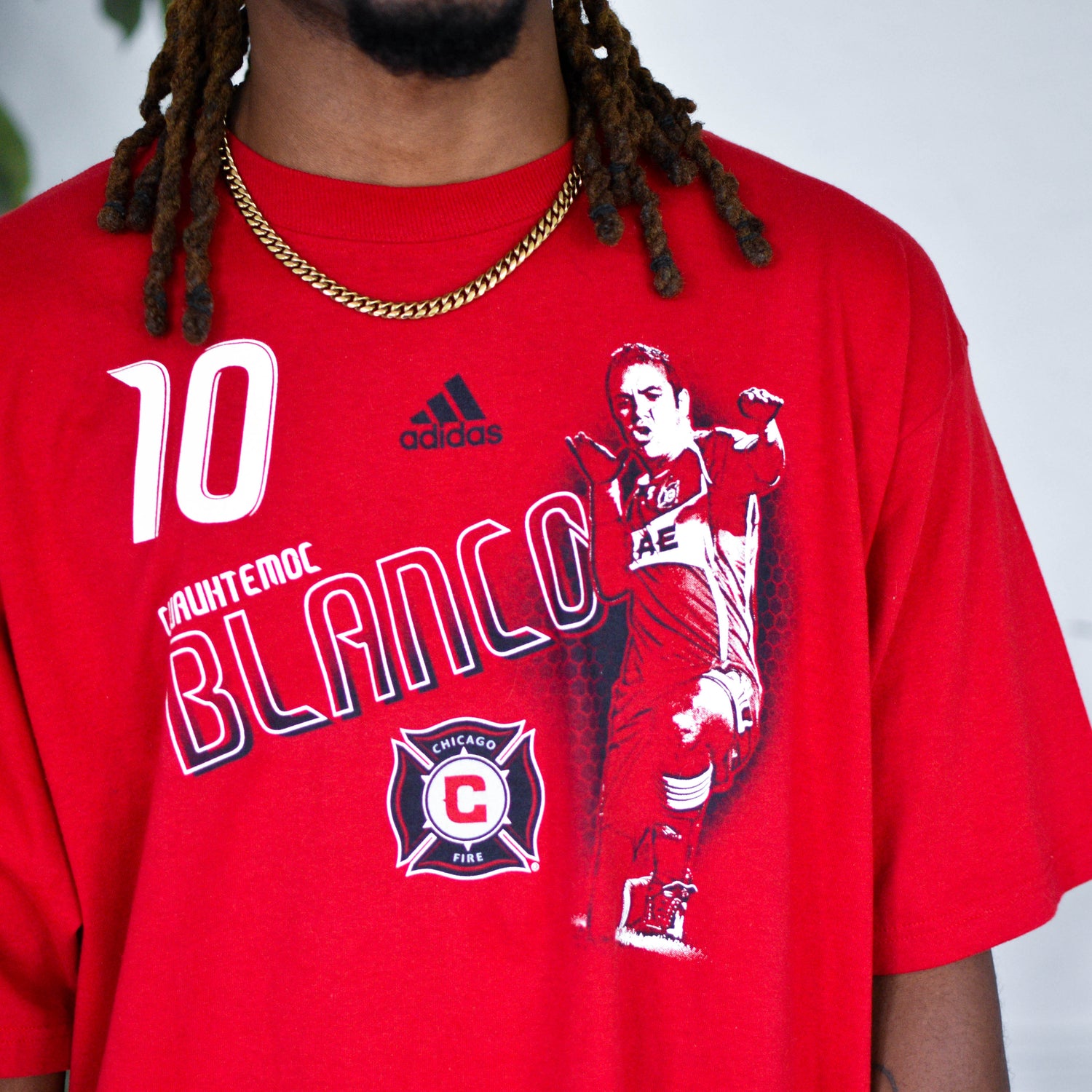 Vintage Cuauhtemoc Blanco Chicago Fire T-Shirt
