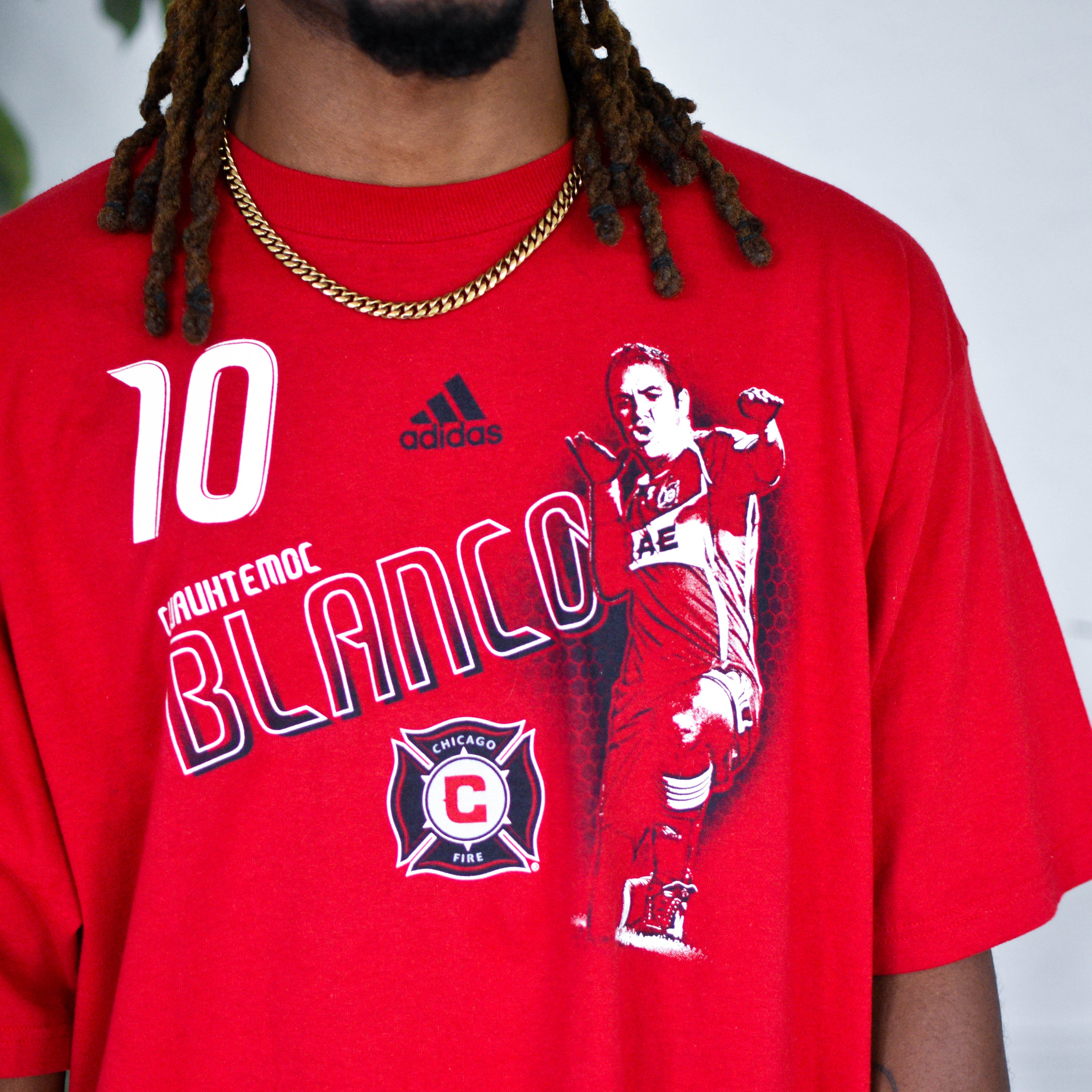 Vintage Cuauhtemoc Blanco Chicago Fire T-Shirt