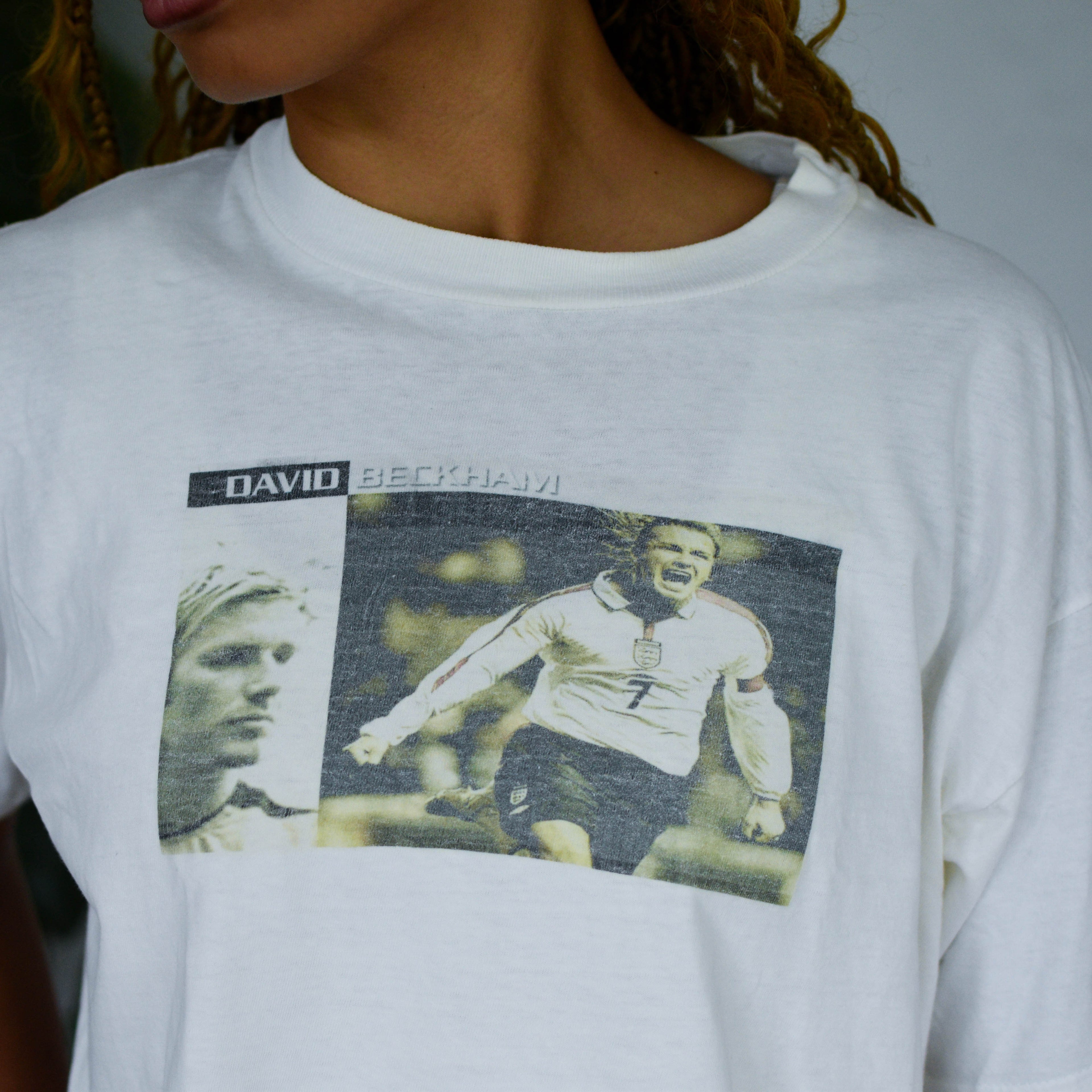 Vintage David Beckham England Graphic T-Shirt