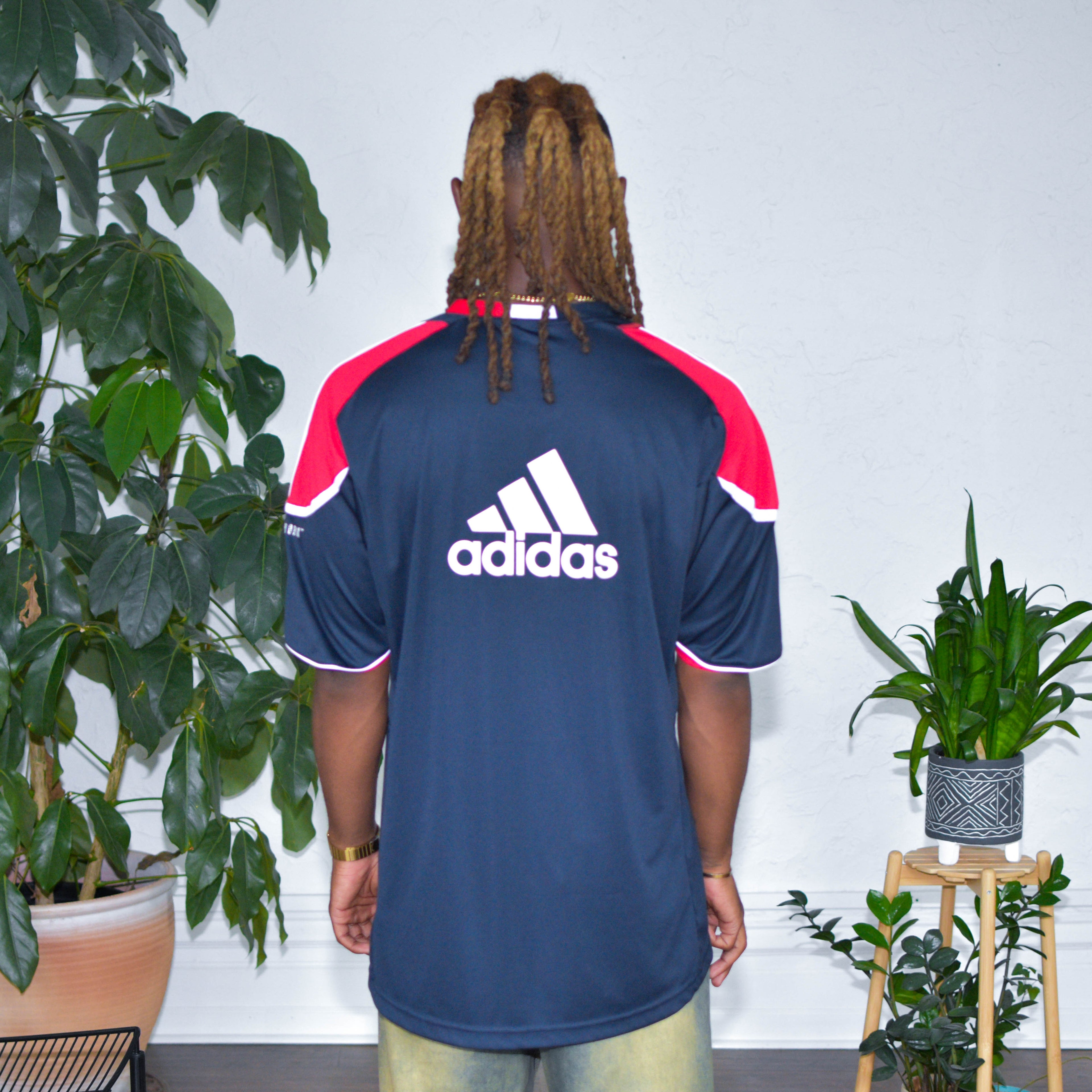 Vintage New York Red Bulls Adidas Training Top
