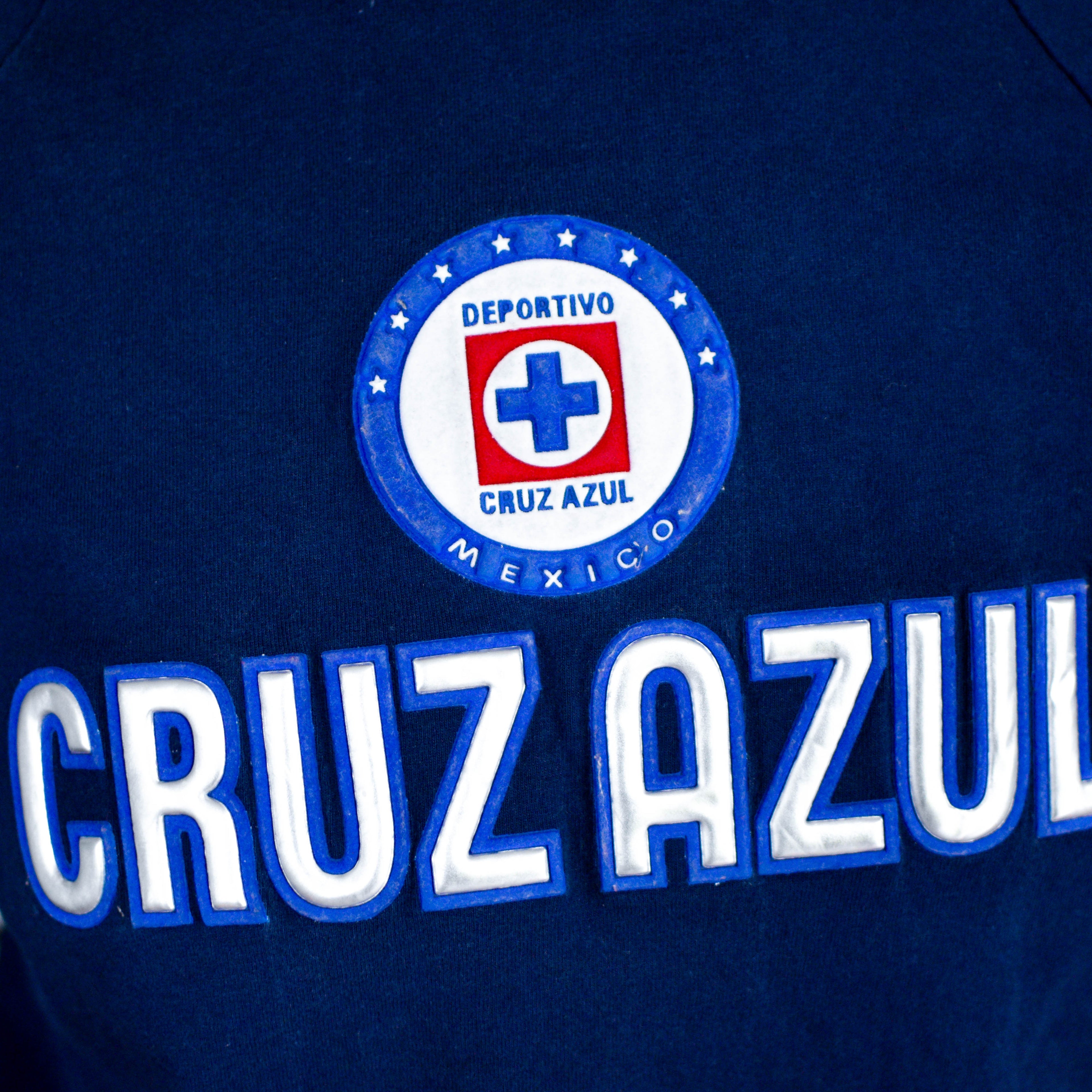 Vintage Cruz Azul Ringer Graphic T-Shirt