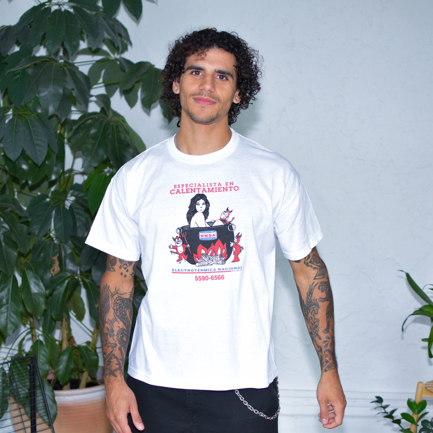 Vintage Mexican Heating Company - Electrotermica Nacional - Graphic T-Shirt