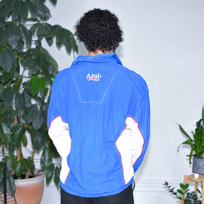 Vintage Cruz Azul (Azul Sport) Windbreaker