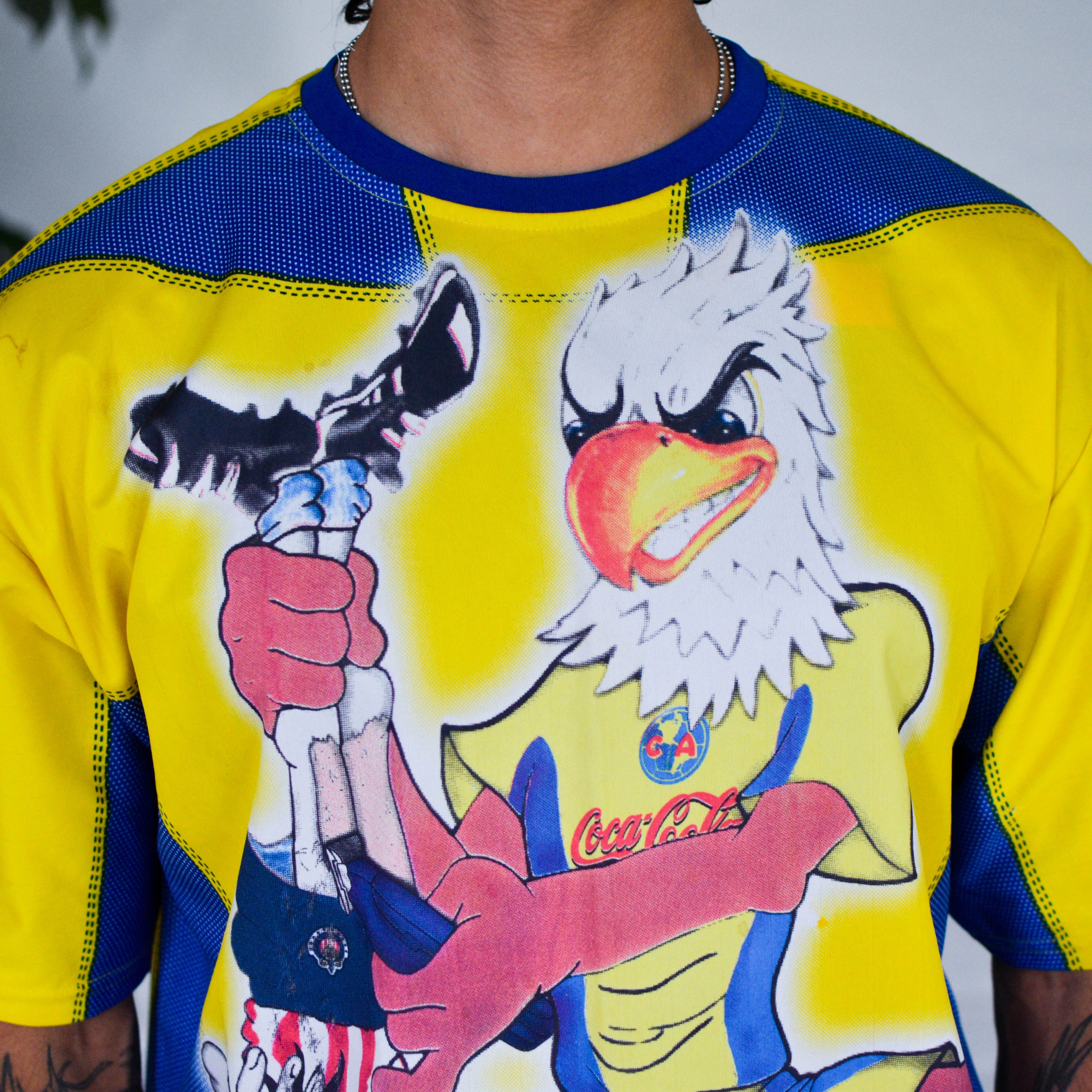 Vintage Club America Caricature Jersey