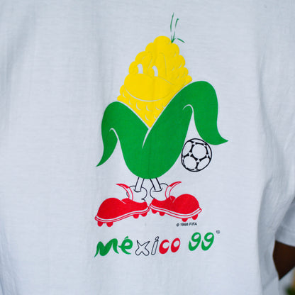 Vintage 1999 Mexico Confederations Cup Graphic T-Shirt