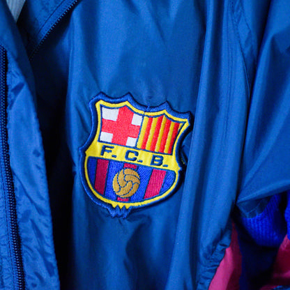 Vintage 2001 Barcelona FC x Nike Windbreaker