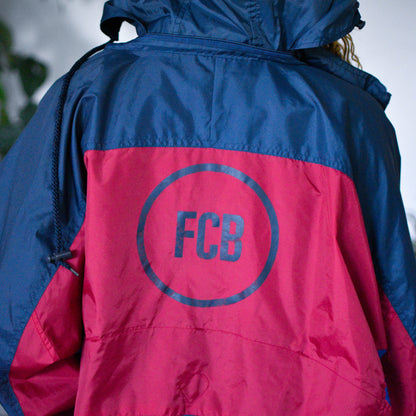 Vintage 2001 Barcelona FC x Nike Windbreaker