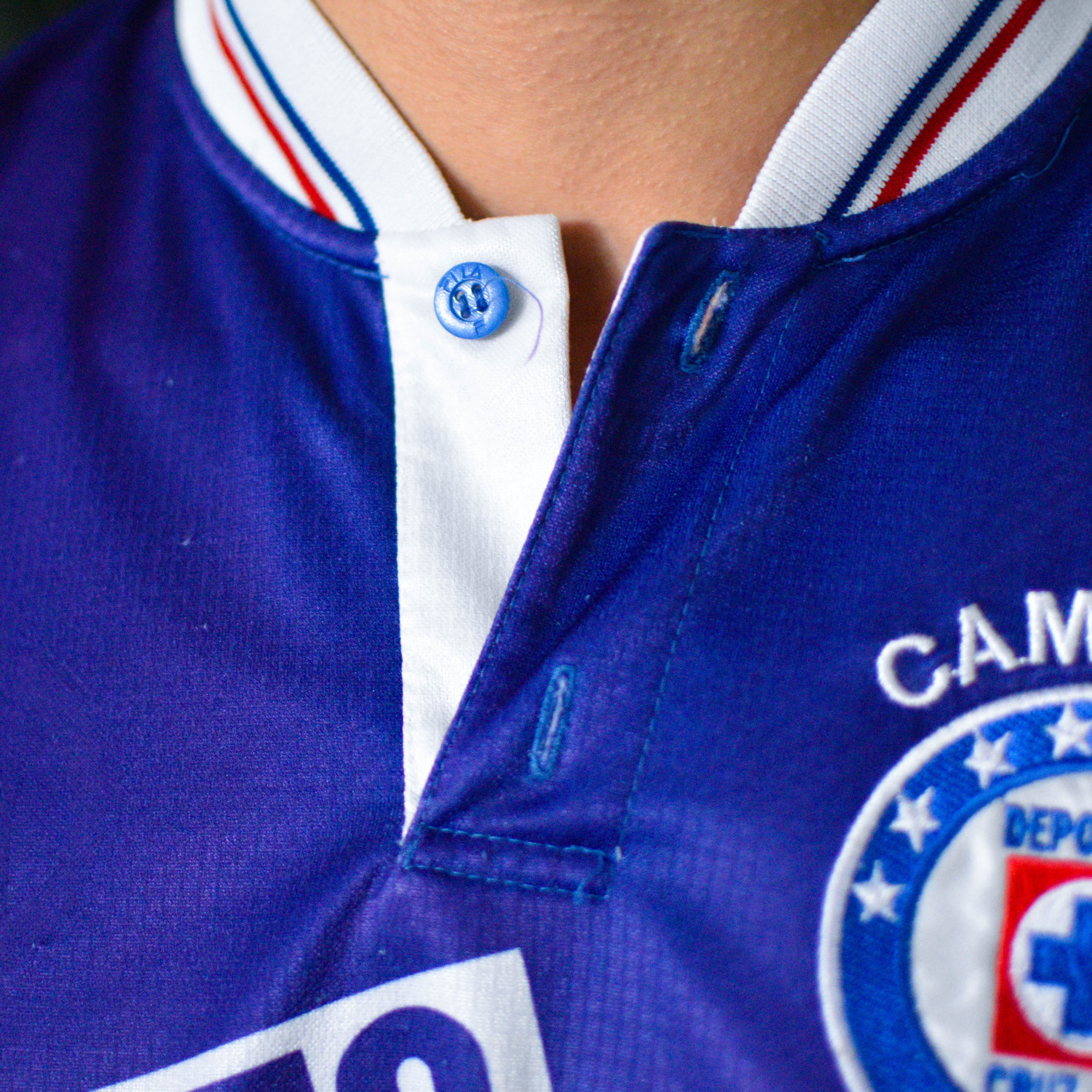 Vintage 1999 Cruz Azul Fila Home Jersey