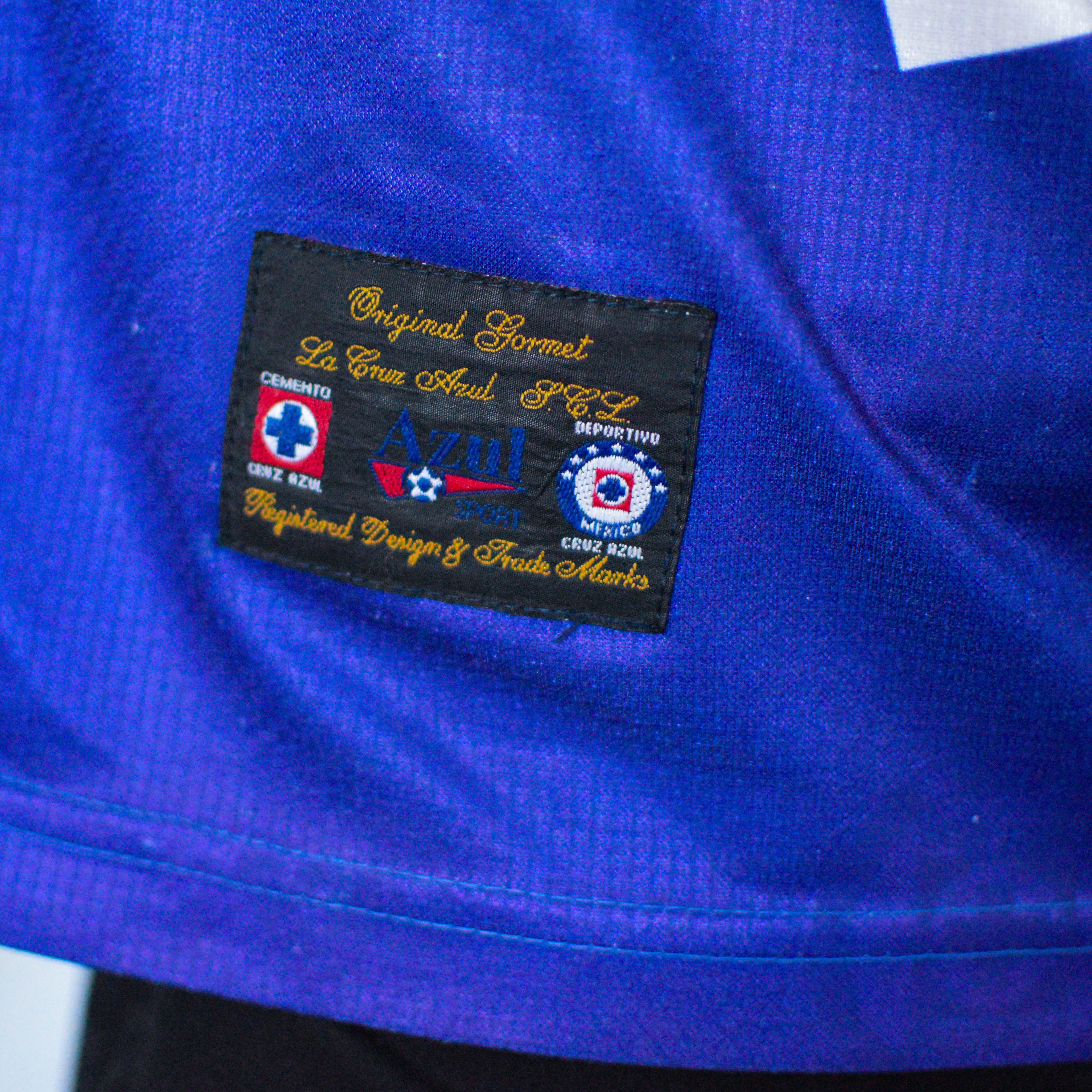 Vintage 1999 Cruz Azul Fila Home Jersey