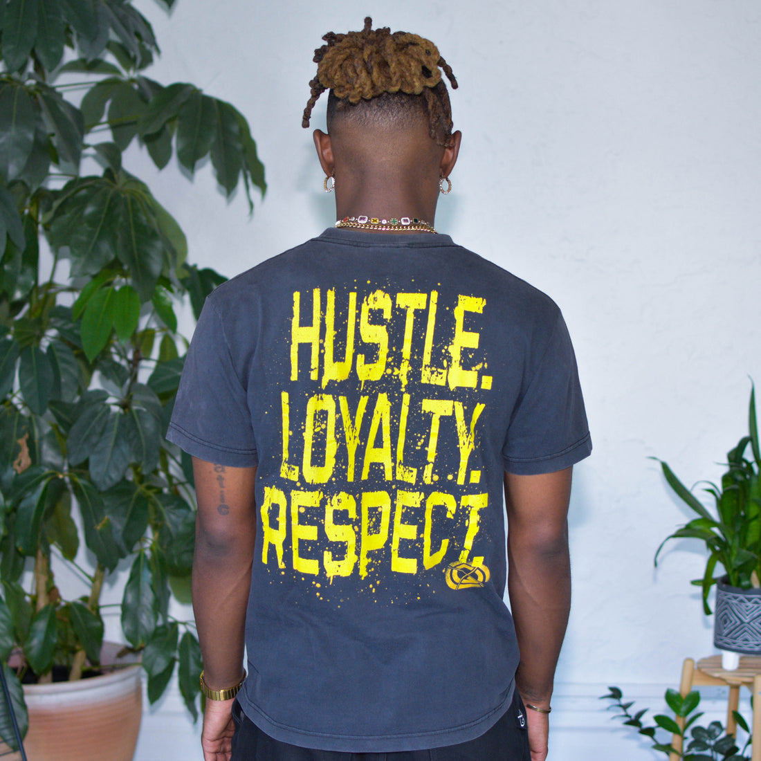 Vintage 2007 WWE John Cena "Hustle. Loyalty. Respect." Graphic T-Shirt