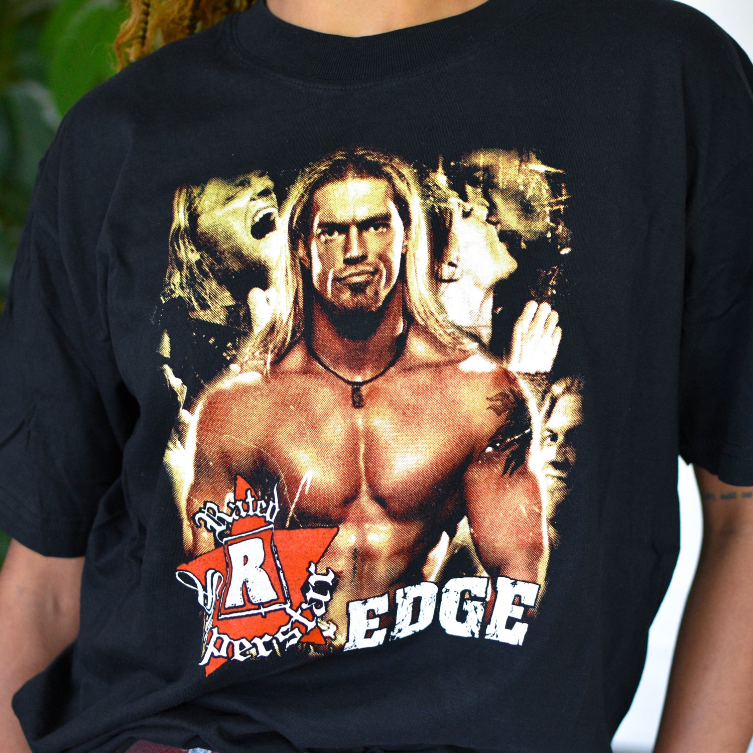 Vintage WWF Edge "Rated R Superstar" Summer Slam Graphic T-Shirt