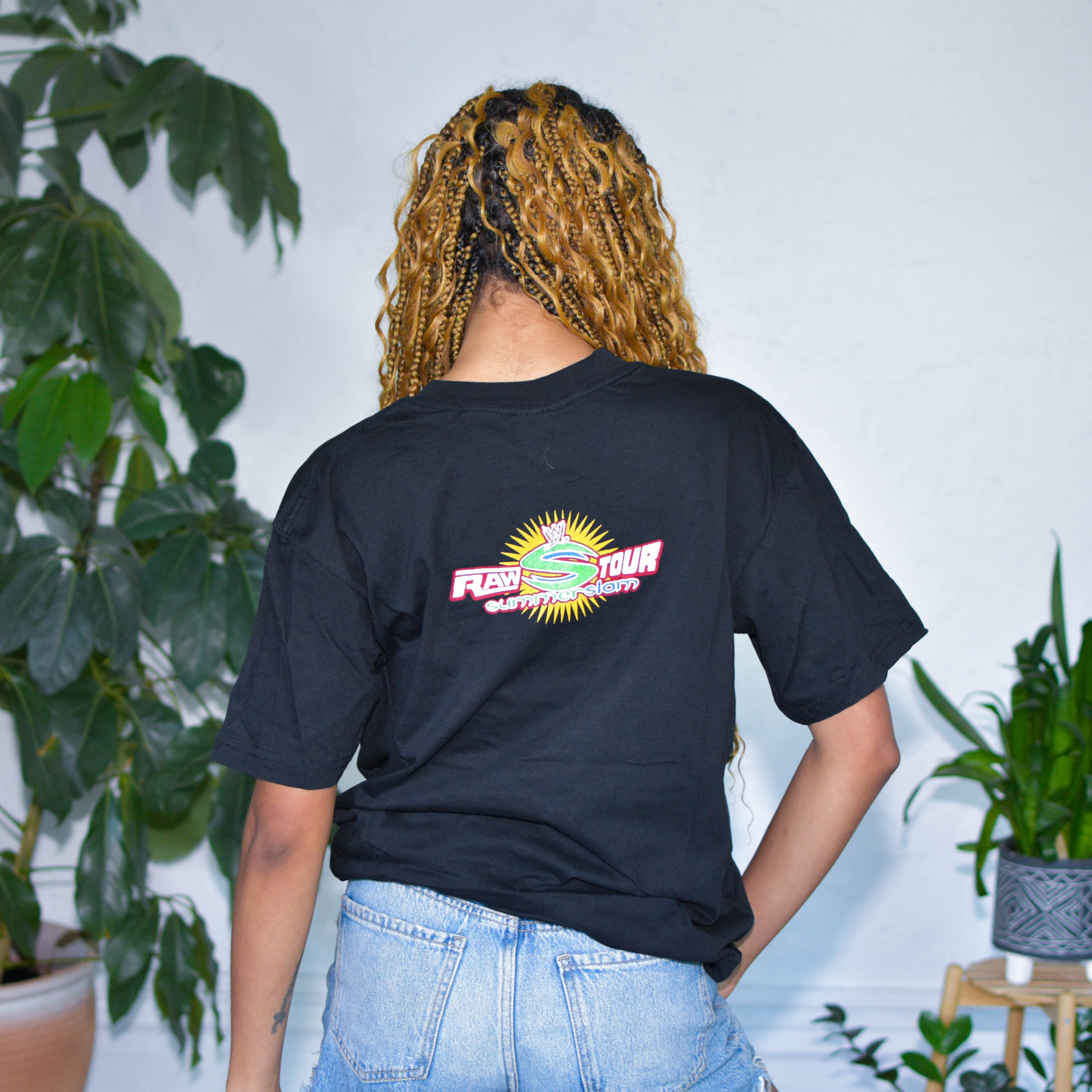 Vintage WWF Edge "Rated R Superstar" Summer Slam Graphic T-Shirt