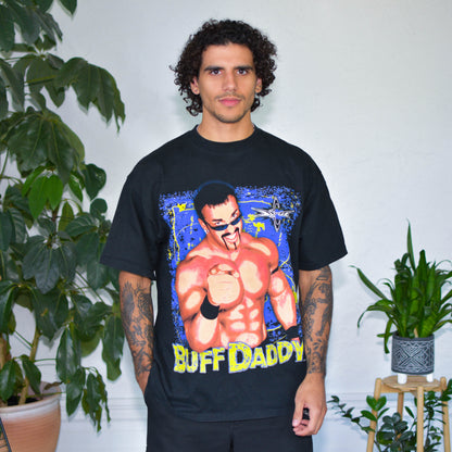 Vintage 1998 WCW Buff Bagwell - Still the Stuff" Graphic T-Shirt