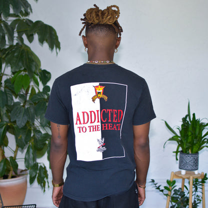 Vintage 2004 Eddie Guerrero "Addicted to the Heat" Graphic T-Shirt