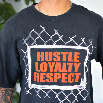 Vintage WWE John Cena Big Dog "Hustle. Loyalty. Respect." Graphic T-Shirt