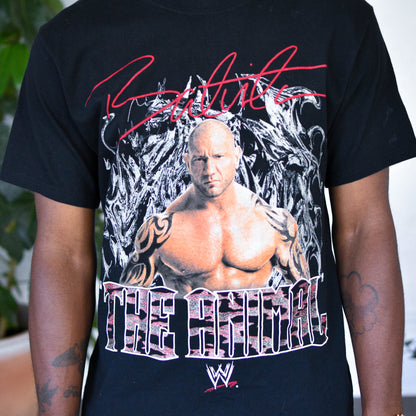 Vintage WWE Batista - The Animal Graphic T-Shirt