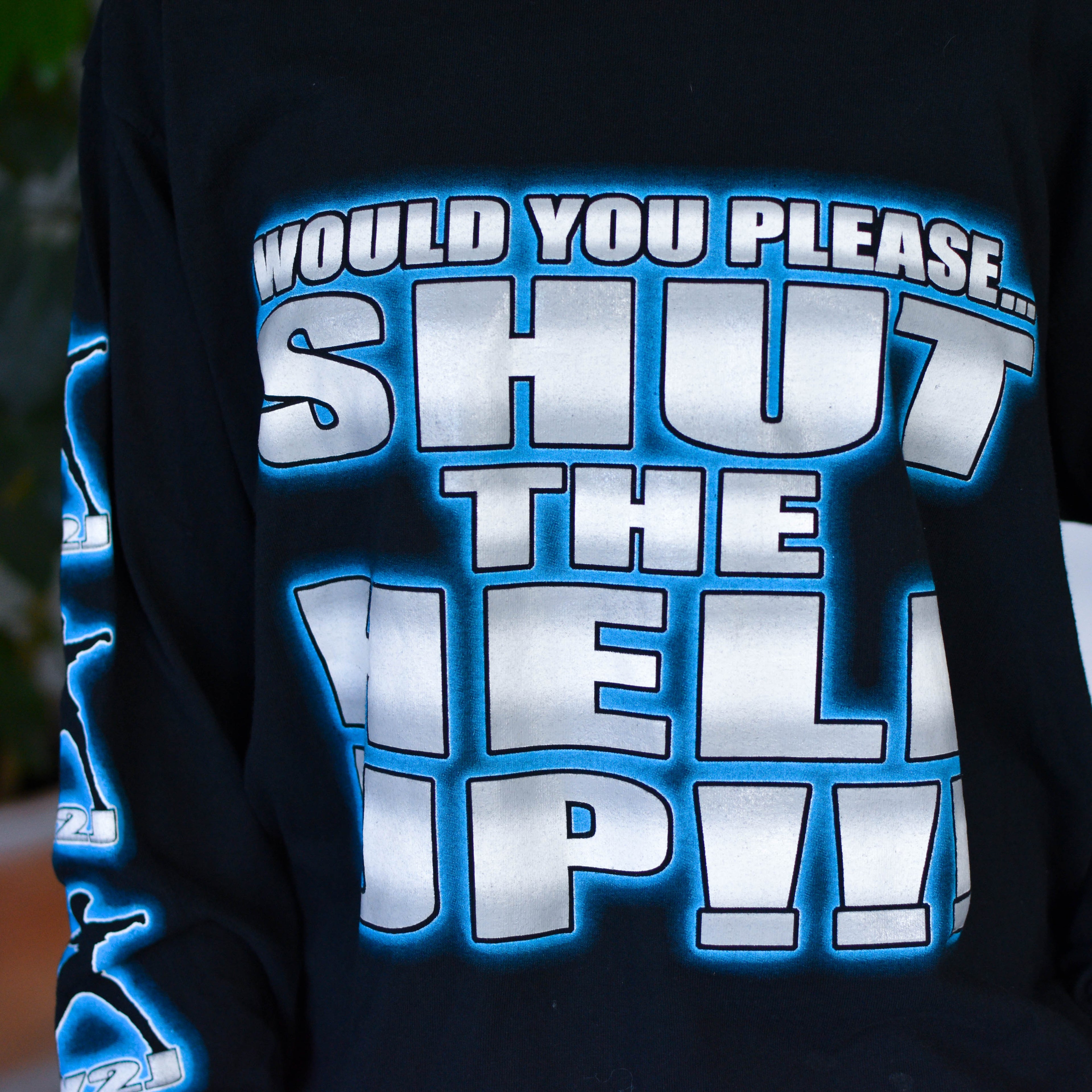 Vintage WWF Chris Jericho Y2J Long Sleeve Graphic T-Shirt