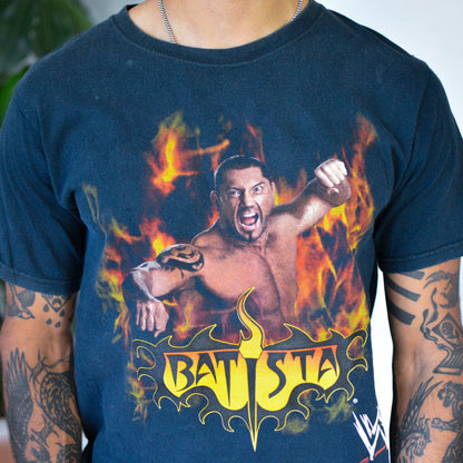 Vintage WWE Batista Graphic T-Shirt