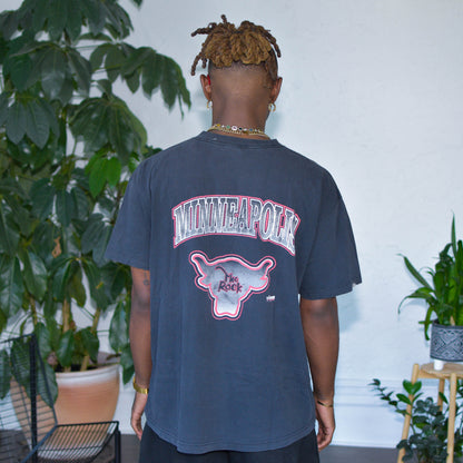 Vintage WWF The Rock in Minneapolis Graphic T-Shirt
