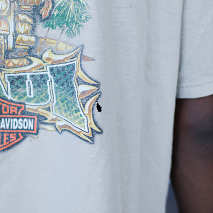 Y2K Harley Davidson Maui Graphic T-Shirt