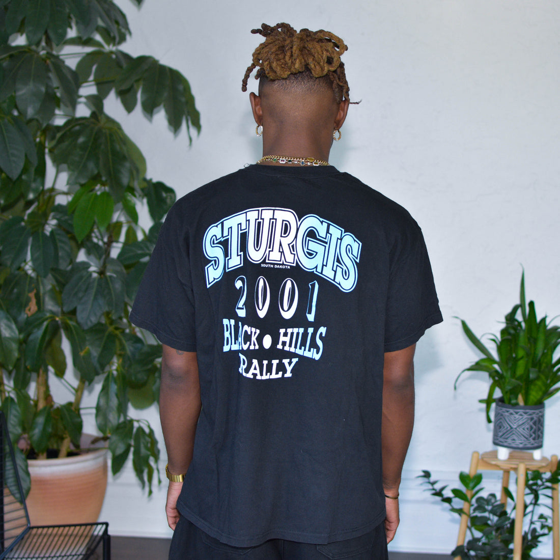 Y2K 2001 61st Annual Sturgis Bike Rally Graphic T-Shirt