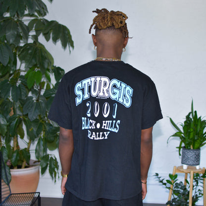 Y2K 2001 61st Annual Sturgis Bike Rally Graphic T-Shirt