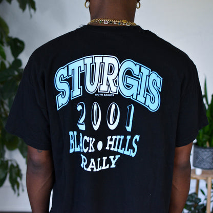 Y2K 2001 61st Annual Sturgis Bike Rally Graphic T-Shirt