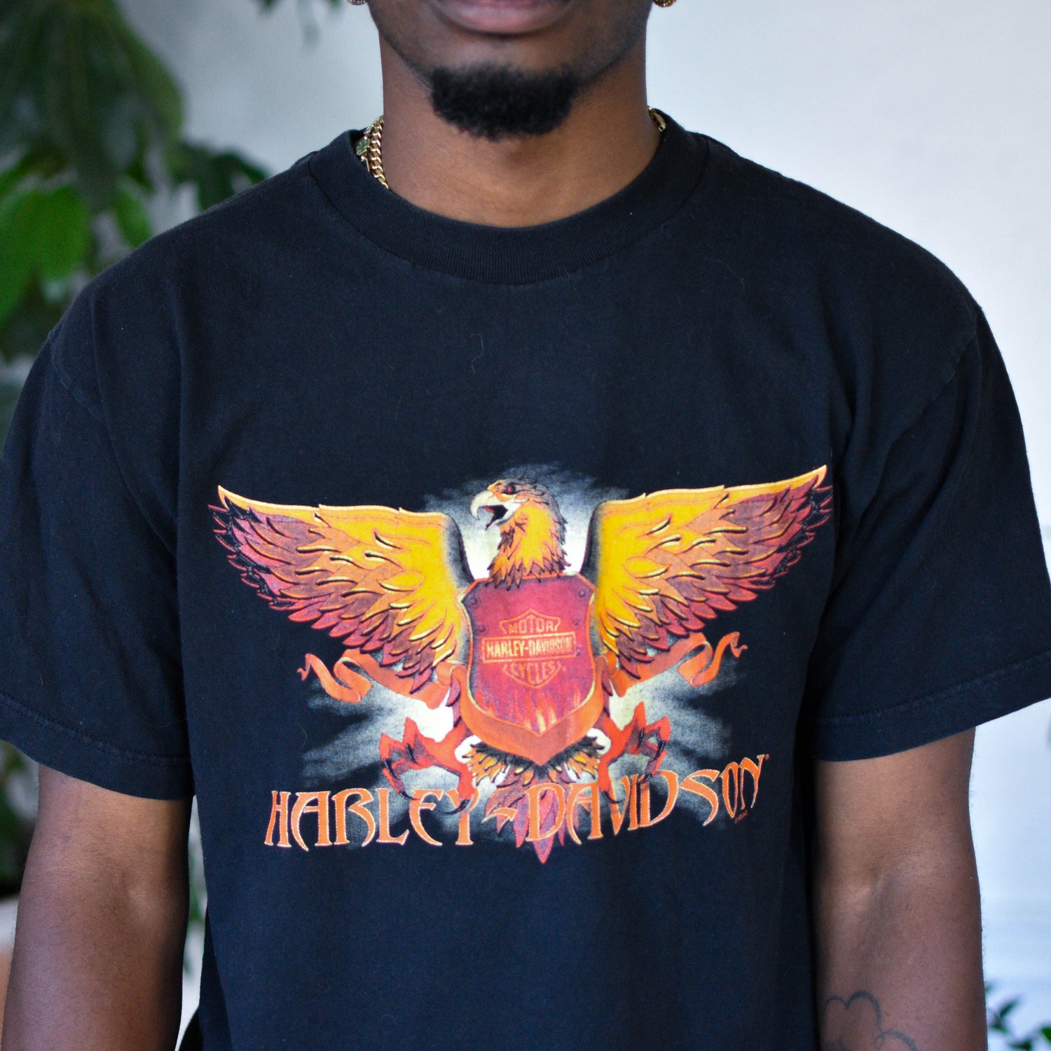 Vintage 1999 Harley Davidson Oulu, Finland Graphic T-Shirt