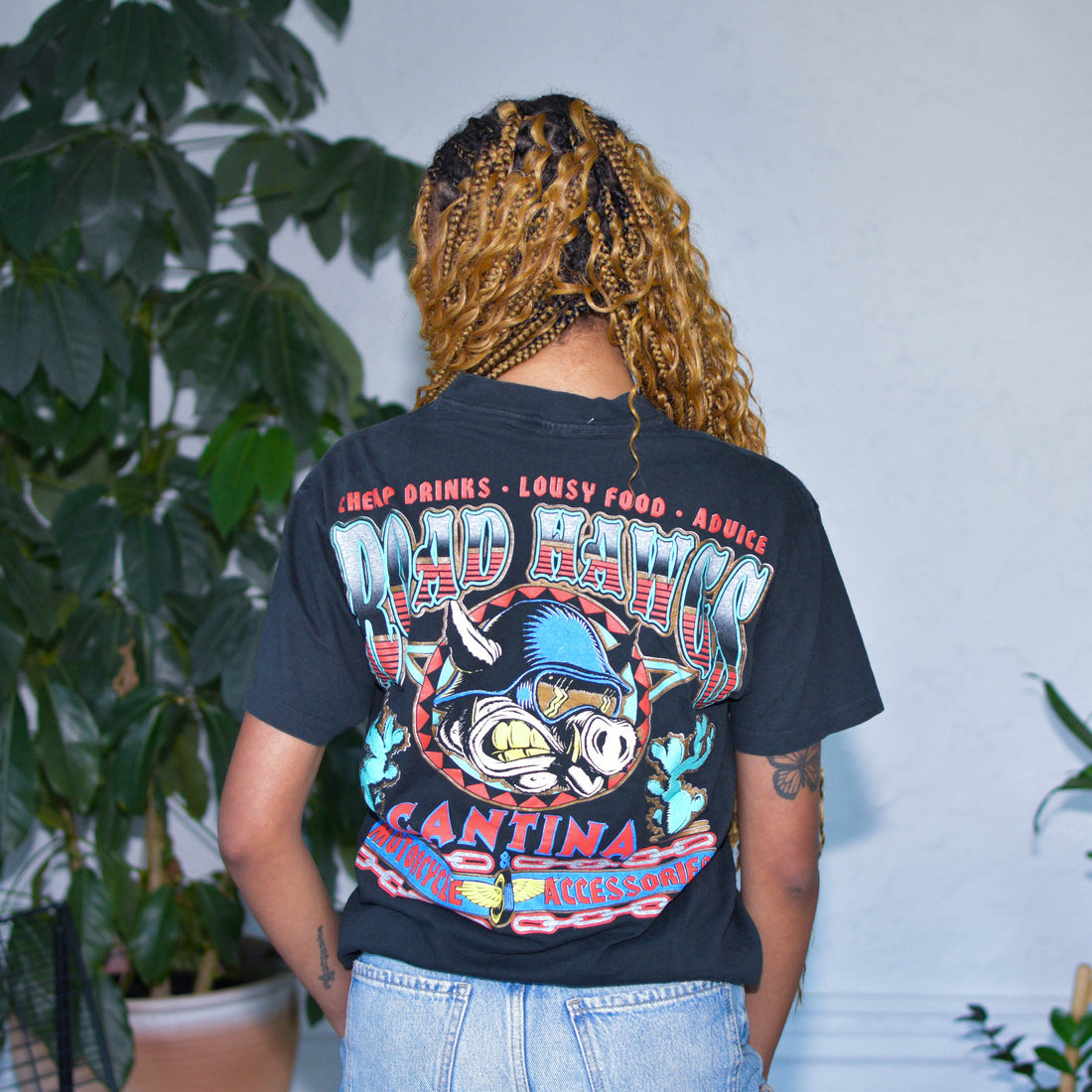 Vintage 1992 Death Valley Motorcycle Club Graphic T-Shirt