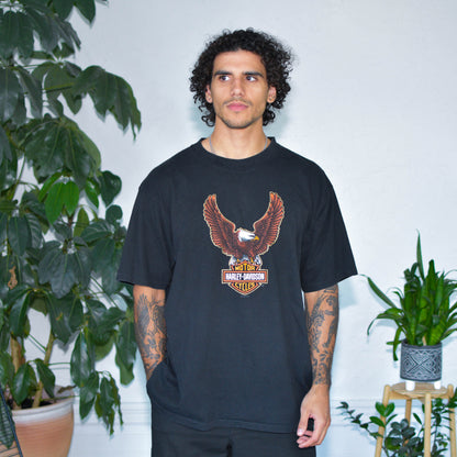 Vintage 1995 Harley Davidson Big Island Hawaii Graphic T-Shirt