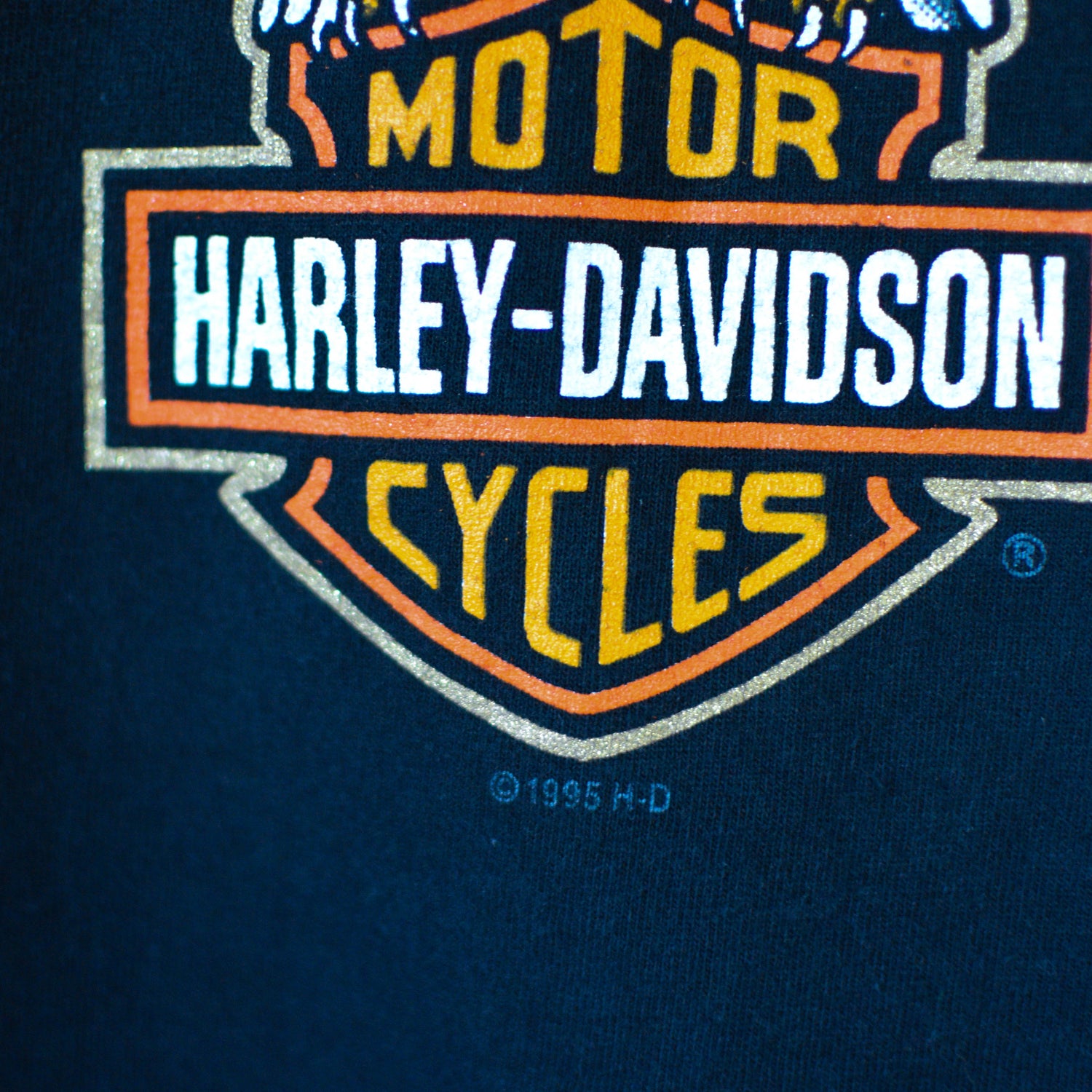 Vintage 1995 Harley Davidson Big Island Hawaii Graphic T-Shirt
