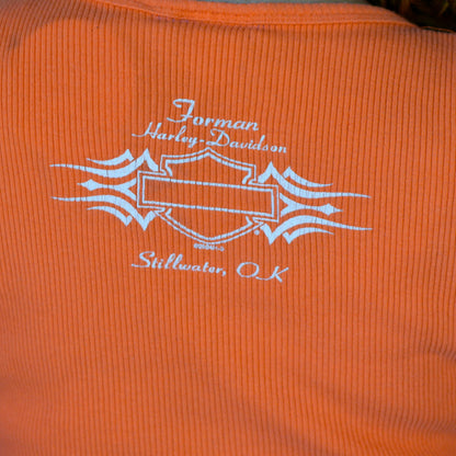 Vintage 2004 Femme Harley Davidson Ribbed Top