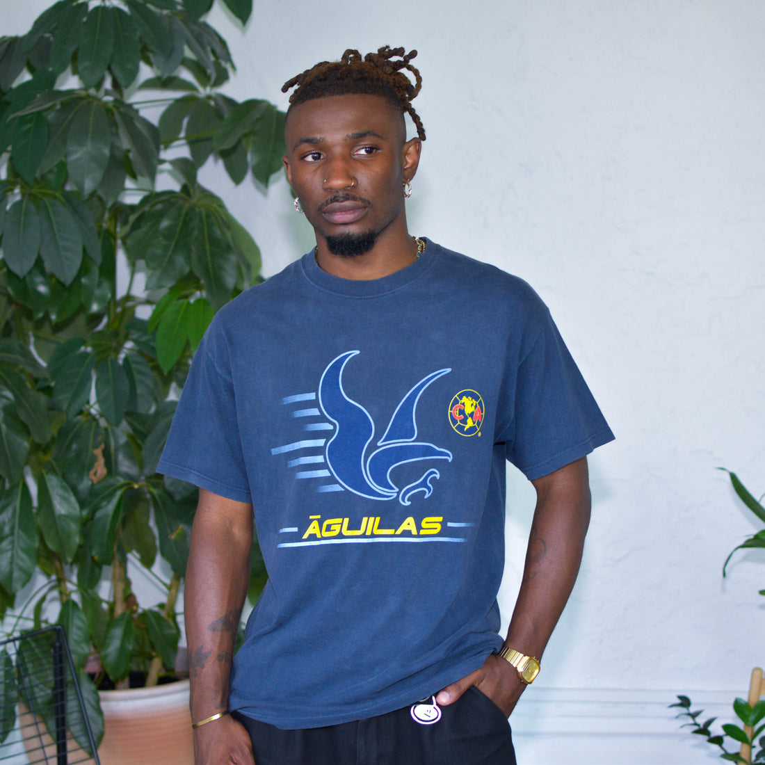 Vintage Y2K Club America Graphic T-Shirt