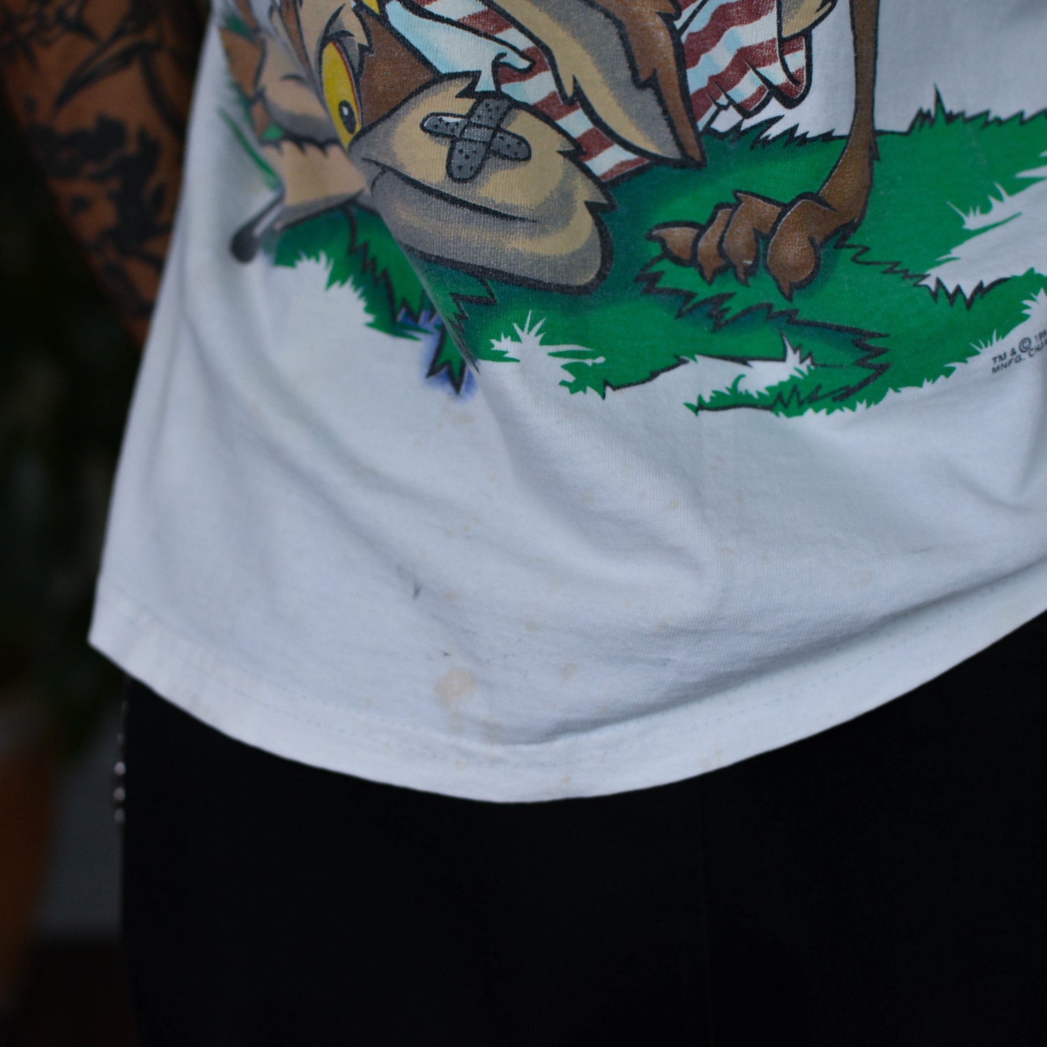 Vintage 1994 Wile E. Coyote Chivas de Guadalajara Graphic T-Shirt