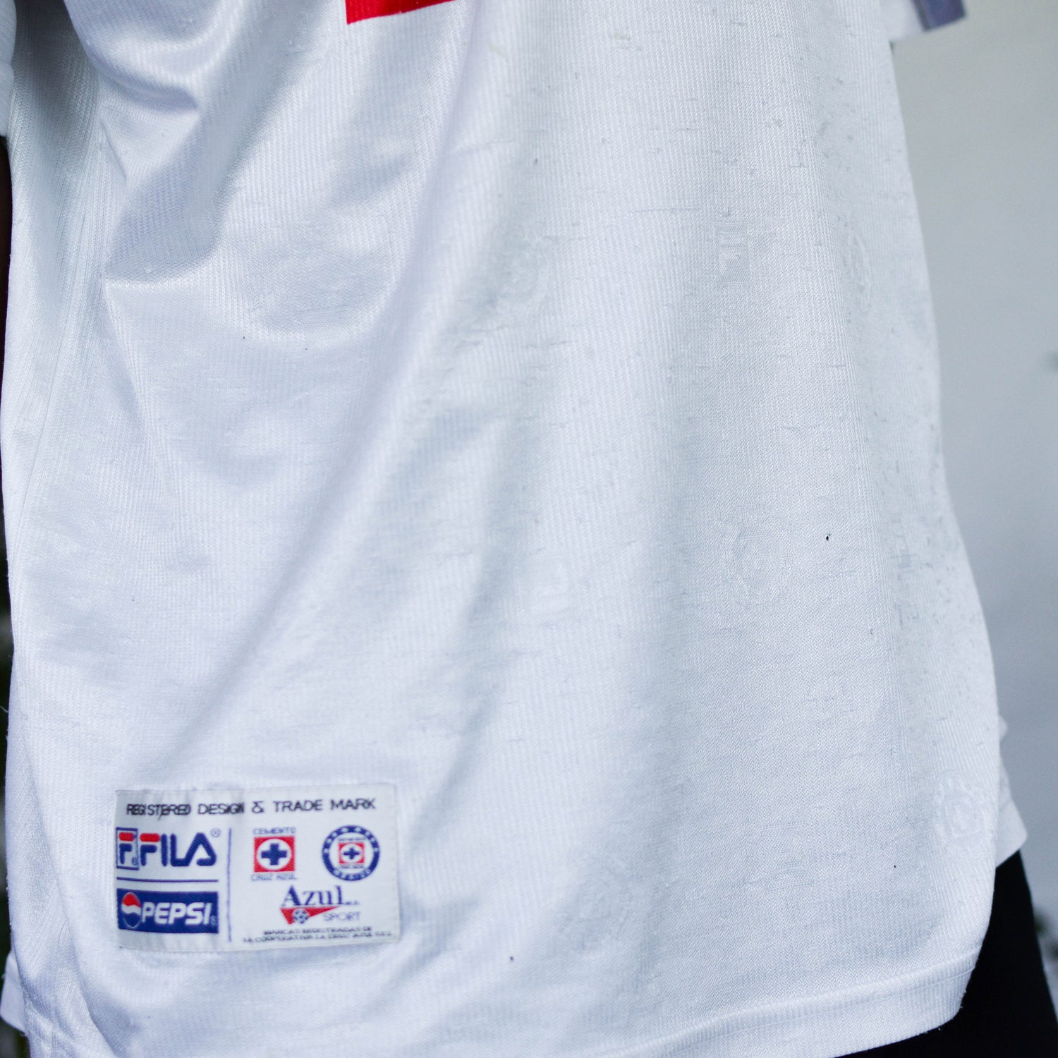 Vintage 2000 Cruz Azul Fila White Jersey