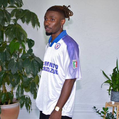 Vintage 2000 Cruz Azul Fila White Jersey
